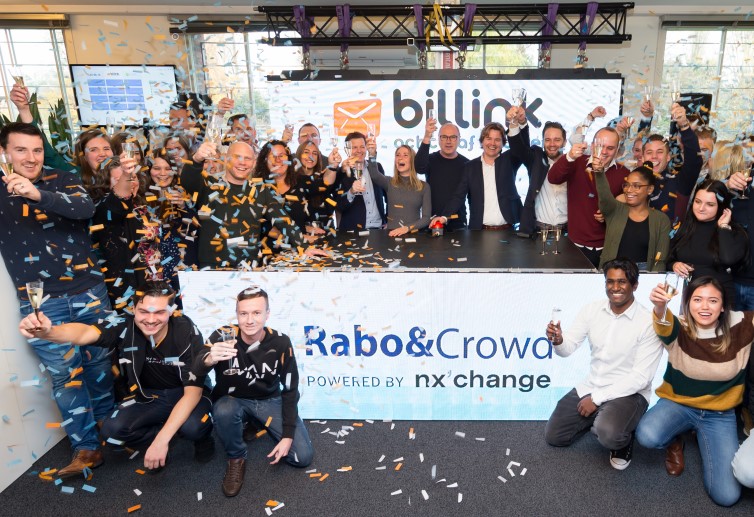 Billink sluit succesvol emissie op financieringsplatform Rabo&Crowd