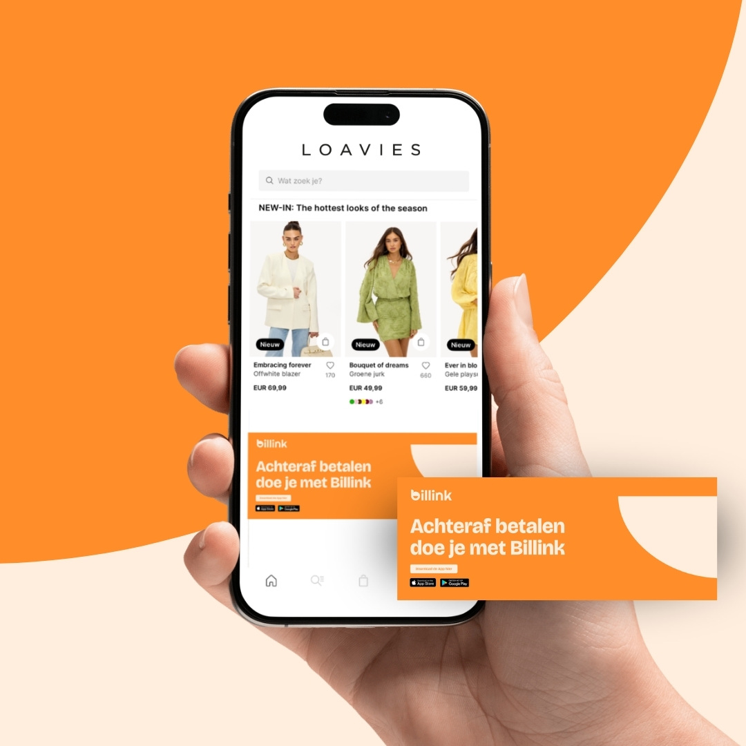 In de app | Achteraf Betalen | Billink