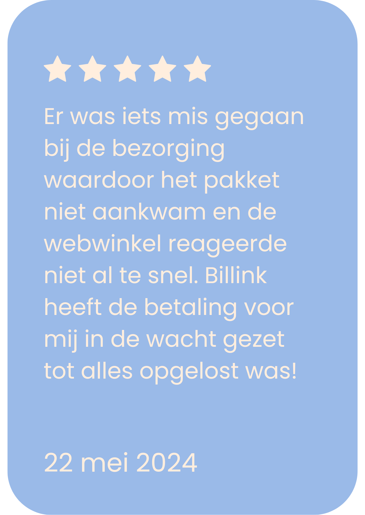 1 24 | Achteraf Betalen | Billink