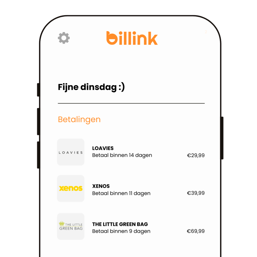 4 10 | Achteraf Betalen | Billink